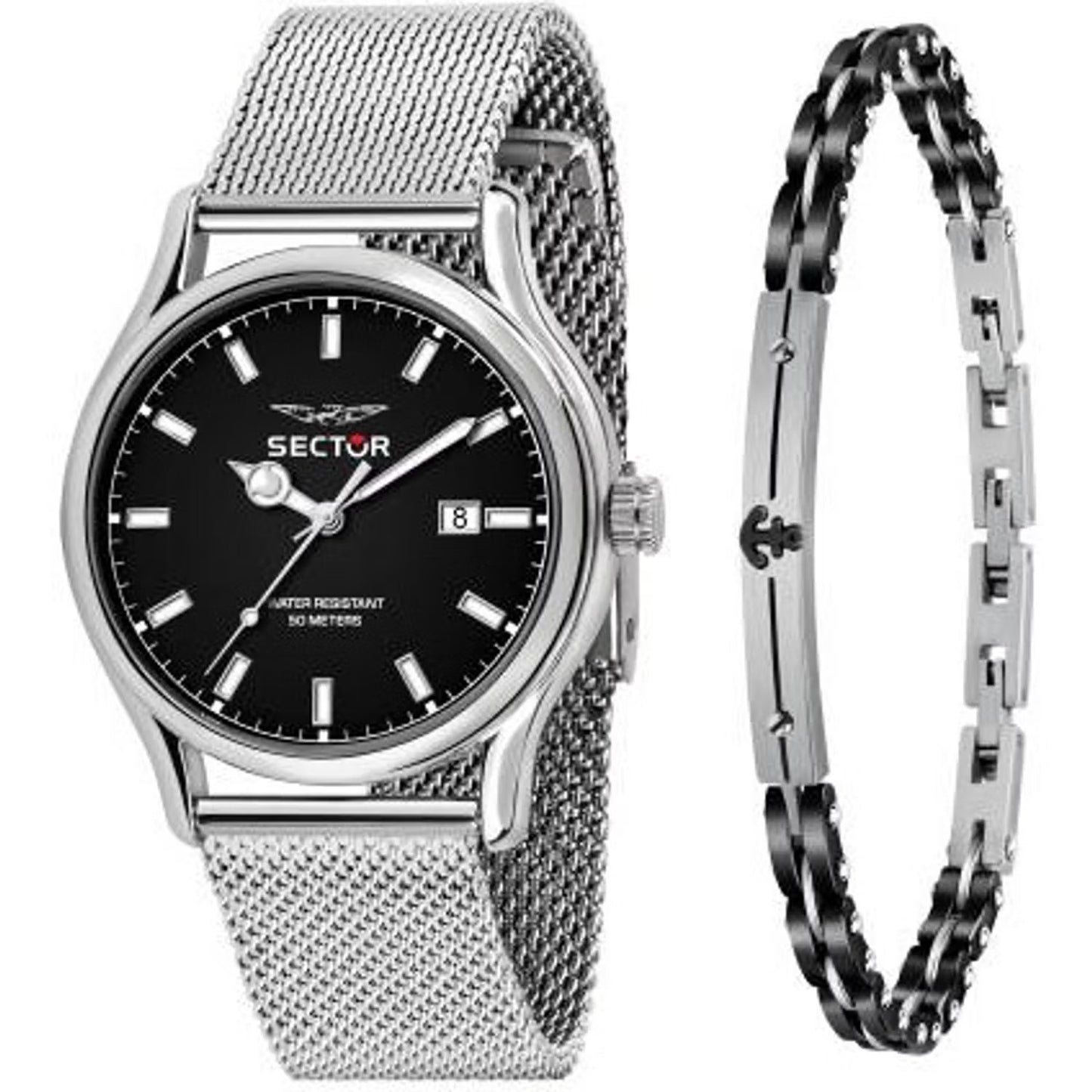 Box Uomo Bracciale + Orologio Sector 660 Uomo