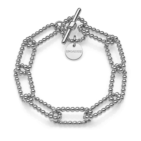 Bracciale Donna Unoaerre Catena Forzatina e Palline - 009EXB0015000