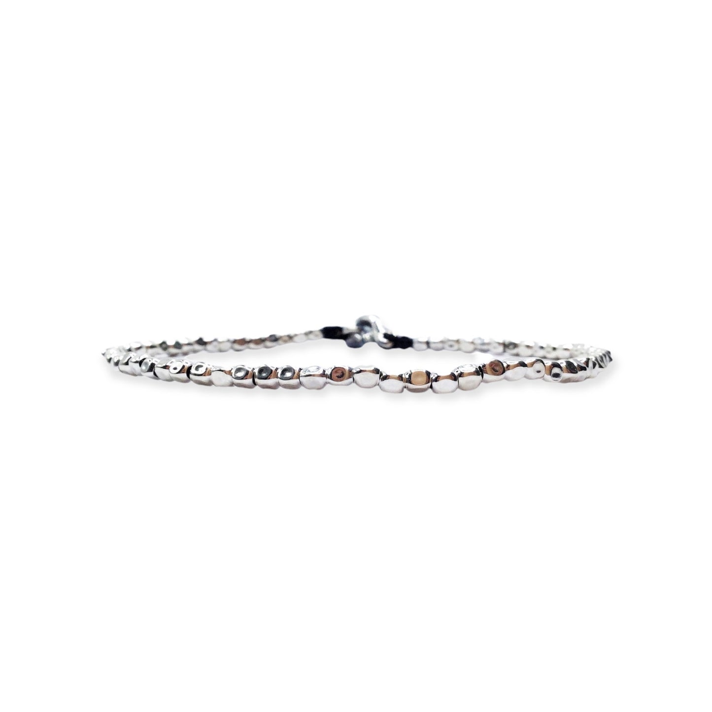 Bracciale Spadarella Pepite Schiacciate 3 mm - SPBR304 -