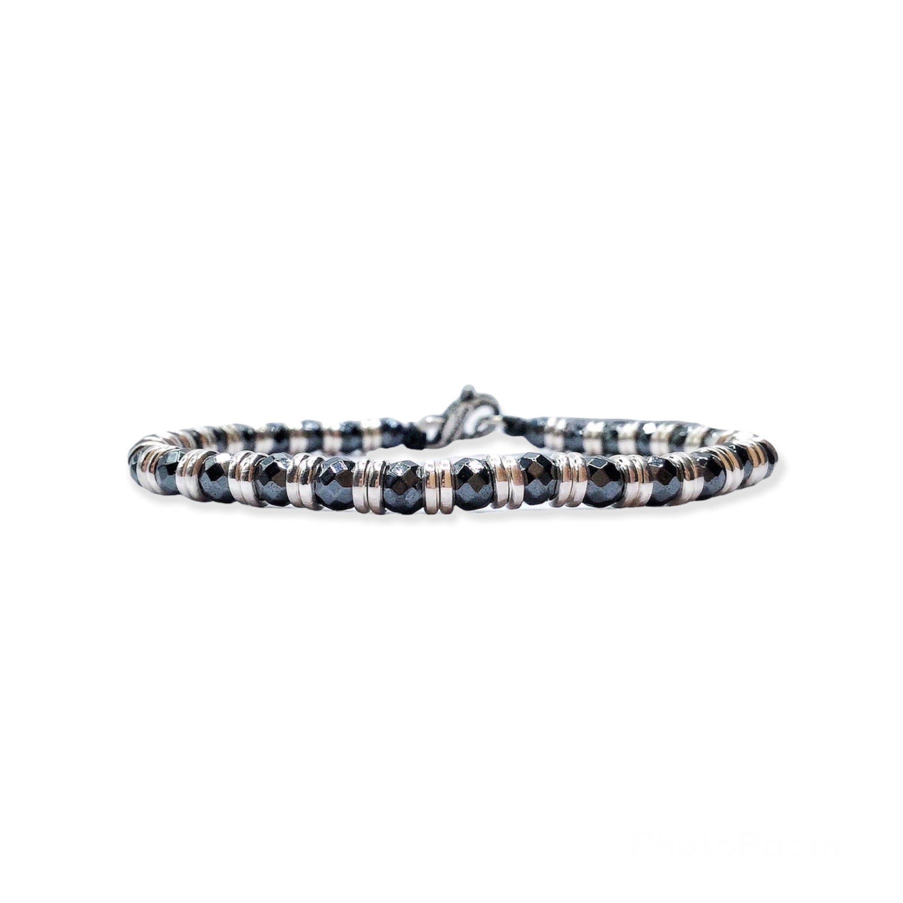 BRACCIALE SPADARELLA ARGENTO 925 CON TESCHI 6/7 ,COTONE NAUTICO NERO BRACCIALE SPADARELLA ARGENTO 925 CON TESCHI 6/7 ,COTONE NAUTICO NERO