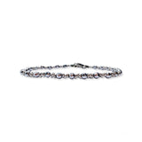 Bracciale Spadarella Ematite e Anellini -SPBR490 -