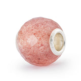 Quarzo Fragola Rotondo Sfaccettato Trollbeads - TSTBE-00033