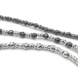Bracciale Spadarella Ematite e Anellini -SPBR490 -