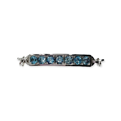 Bracciale Donna Topazi Azzurri in Argento - BA010578