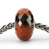 Calcedonio Rosso con Ematite Trollbeads - TSTBE-20039
