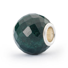Calcedonio Verde Rotondo Sfaccettato Trollbeads - TSTBE-00034