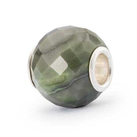 Calcite Verde Rotonda Sfaccettata Trollbeads - TSTBE-00035