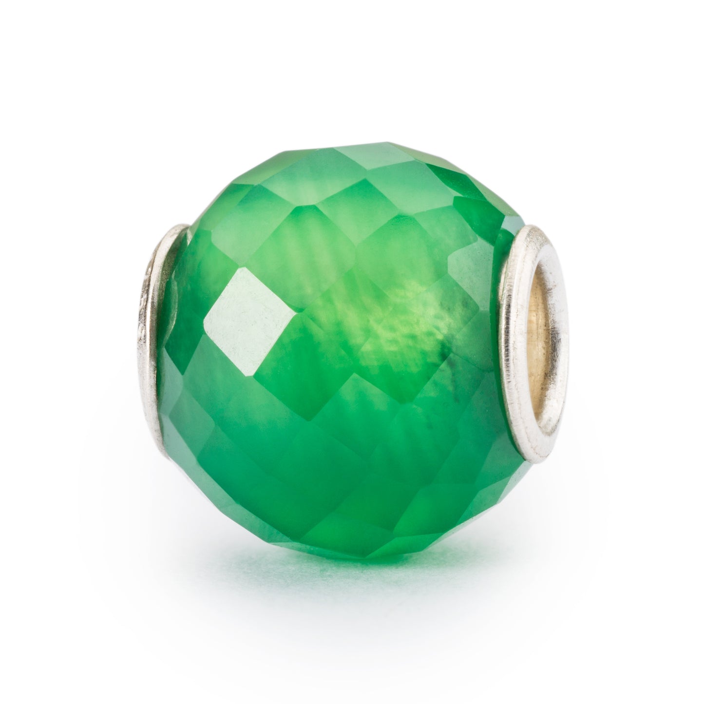 Onice Verde Rotondo Sfaccettato Trollbeads - TSTBE-00036