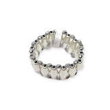 Anello Spadarella Rombi e Ematite - SPAN53