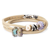 Bracciale Cuoio Beige RITIRATO Trollbeads - TLEBR-00010
