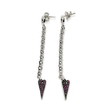 Orecchini Donna Rubini Glittering Love in Argento - OA010453