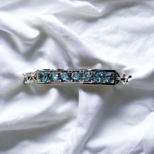 Bracciale Donna Topazi Azzurri in Argento - BA010578