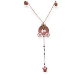 Collana con Carrozza e Pendente Corona - Le Favole