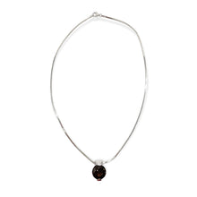Collana Donna Quarzo Fumè in Argento - CA010683