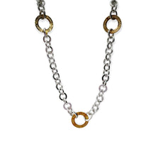 Collana Donna Cerchi Oro in Argento - CA051047