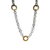 Collana Donna Cerchi Oro in Argento - CA051047