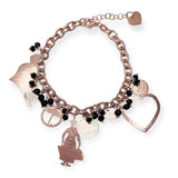 Bracciale con Mary Poppins e Onice - Le Favole