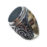 Anello Spadarella con Pietra Tonda - AN571