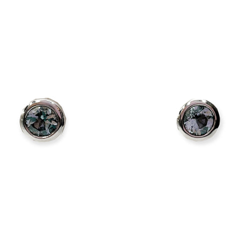 Orecchini Donna Topazio Azzurro in Argento - OA010336