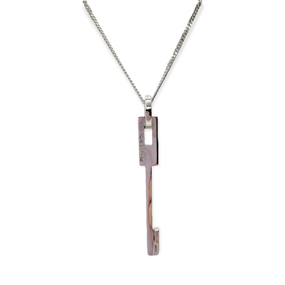 Collana Donna Chiave o Croce in Argento - CA010798
