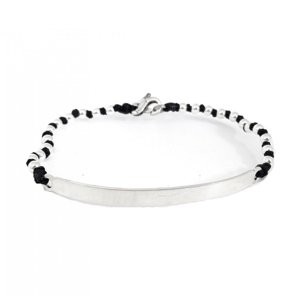 Bracciale Spadarella con Piastrina - SPBR465
