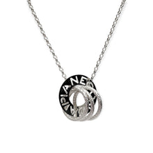 Collana Donna Love Circles in Argento - CAFR0043