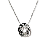 Collana Donna Love Circles in Argento - CAFR0043