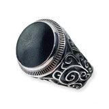Anello Spadarella con Pietra Tonda - AN571