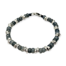 Bracciale Spadarella Pietre Blu e Argento - SPBR643