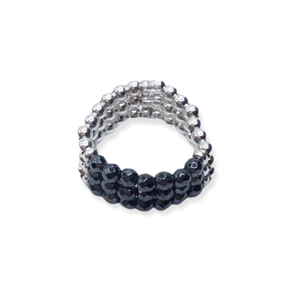 Anello Spadarella Donna in Argento ed Ematite - SPAN51