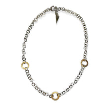 Collana Donna Cerchi Oro in Argento - CA051047