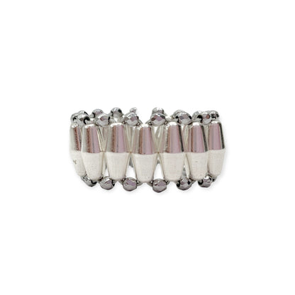 Anello Spadarella Rombi e Ematite - SPAN53