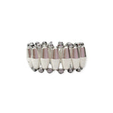 Anello Spadarella Rombi e Ematite - SPAN53