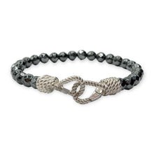 Bracciale Spadarella Chiusura a Corda e Pietre Naturali - SPBR632