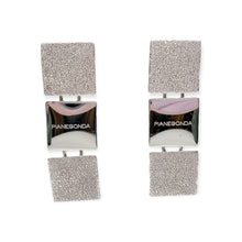 Orecchini Donna Pendente Quadrato in Argento - OA010144