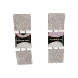 Orecchini Donna Pendente Quadrato in Argento - OA010144