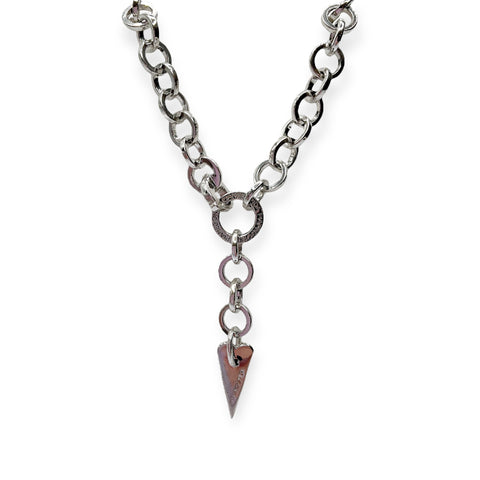 Collana Donna Circle Light in Argento - CA011053