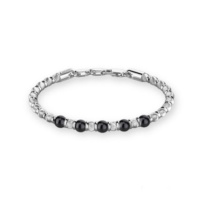 Bracciale Uomo Zancan Atmosphere con Onice - ESB199-ON -