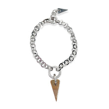 Bracciale Donna Cuore Oro in Argento - BA050776