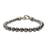 Bracciale Spadarella Chiusura a Corda e Pietre Naturali - SPBR632