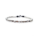 Bracciale Spadarella Pepite Schiacciate 4 mm - SPBR302 -