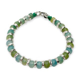 Bracciale Spadarella Pietre Colorate e Argento - SPBR642