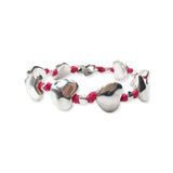 Bracciale Spadarella con Cuori e Pepite - SPBR370 -