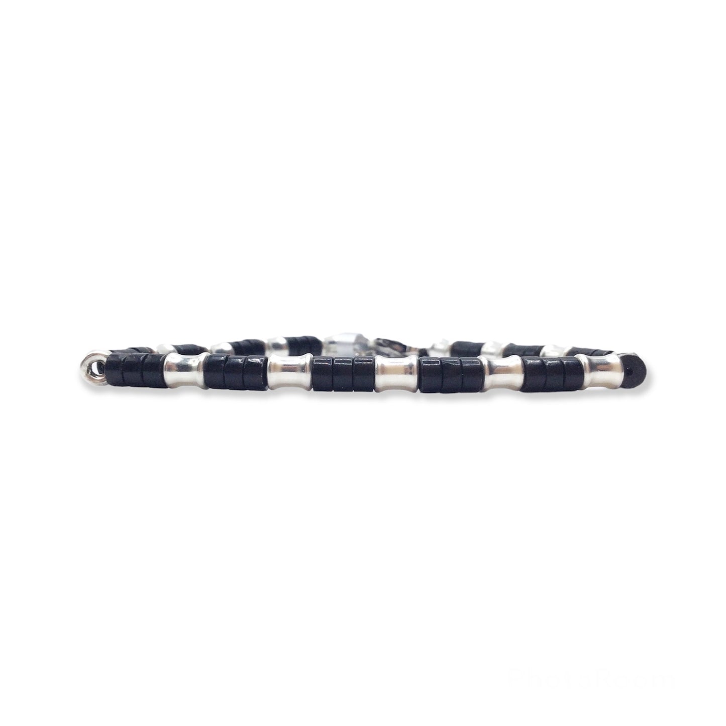 Bracciale Spadarella Uomo con Onice e Argento - SPBR592 -