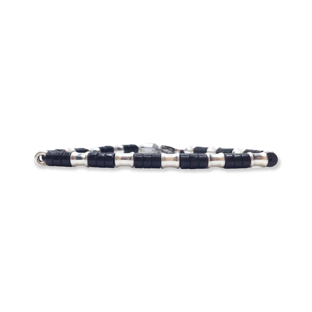 Bracciale Spadarella Uomo con Onice e Argento - SPBR592 -