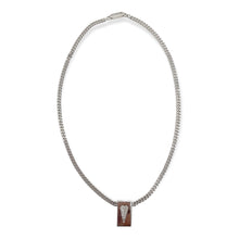 Collana Donna Cuore/Croce con Brillanti in Argento - CA010901