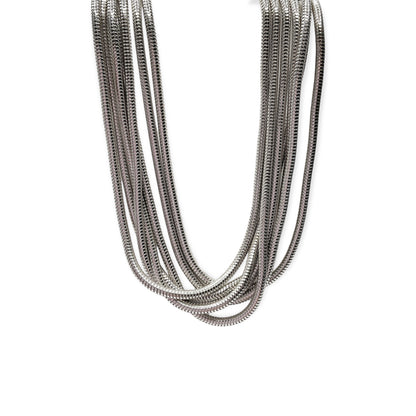 Collana Donna Multifili in Argento - CA010107