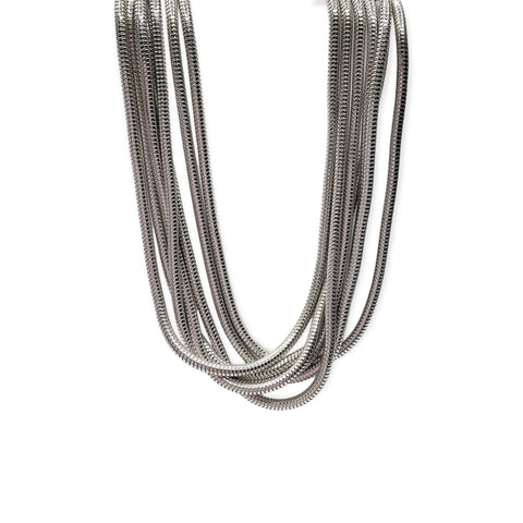 Collana Donna Multifili in Argento - CA010107