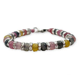 Bracciale Spadarella Pietre Colorate e Argento - SPBR642