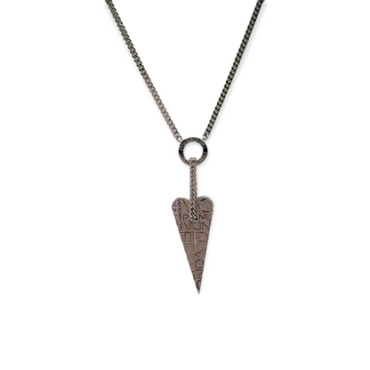 Collana Donna Cuore Satinato in Argento - CAFR1148